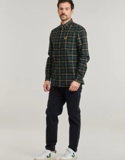 Fred Perry - OXFORD TARTAN SHIRT< Chemises
