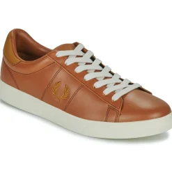 Fred Perry - SPENCER LEATHER Marron