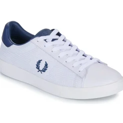 Fred Perry - SPENCER MESH / LEATHER< Baskets Mode