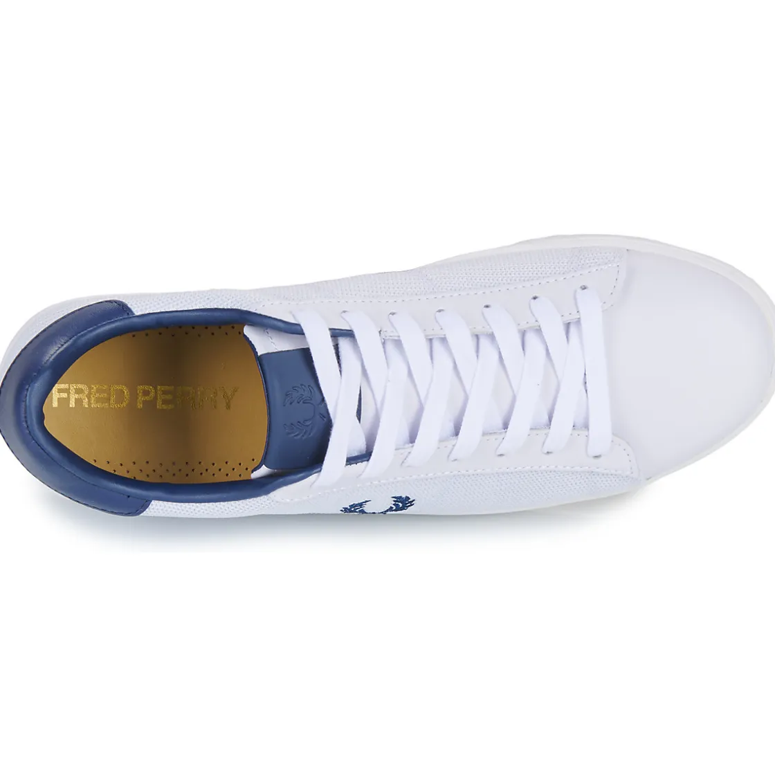 Fred Perry - SPENCER MESH / LEATHER< Baskets Mode