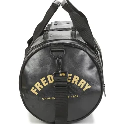 Fred Perry - TONAL BARREL BAG Noir Discount