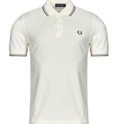 Fred Perry - TWIN TIPPED SHIRT Beige Online