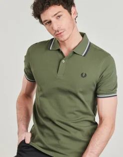 Fred Perry - TWIN TIPPED SHIRT< T-shirts & Polos
