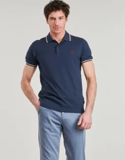 Fred Perry - TWIN TIPPED SHIRT< T-shirts & Polos