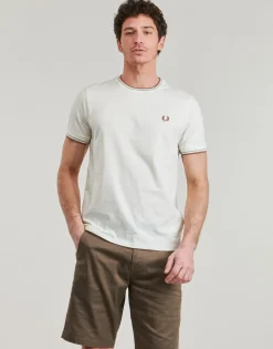 Fred Perry T-shirts & Polos^- TWIN TIPPED T-SHIRT