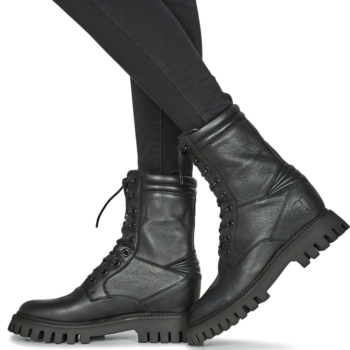 Freelance Bottines / Boots^- LUCY COMBAT LACE UP BOOT