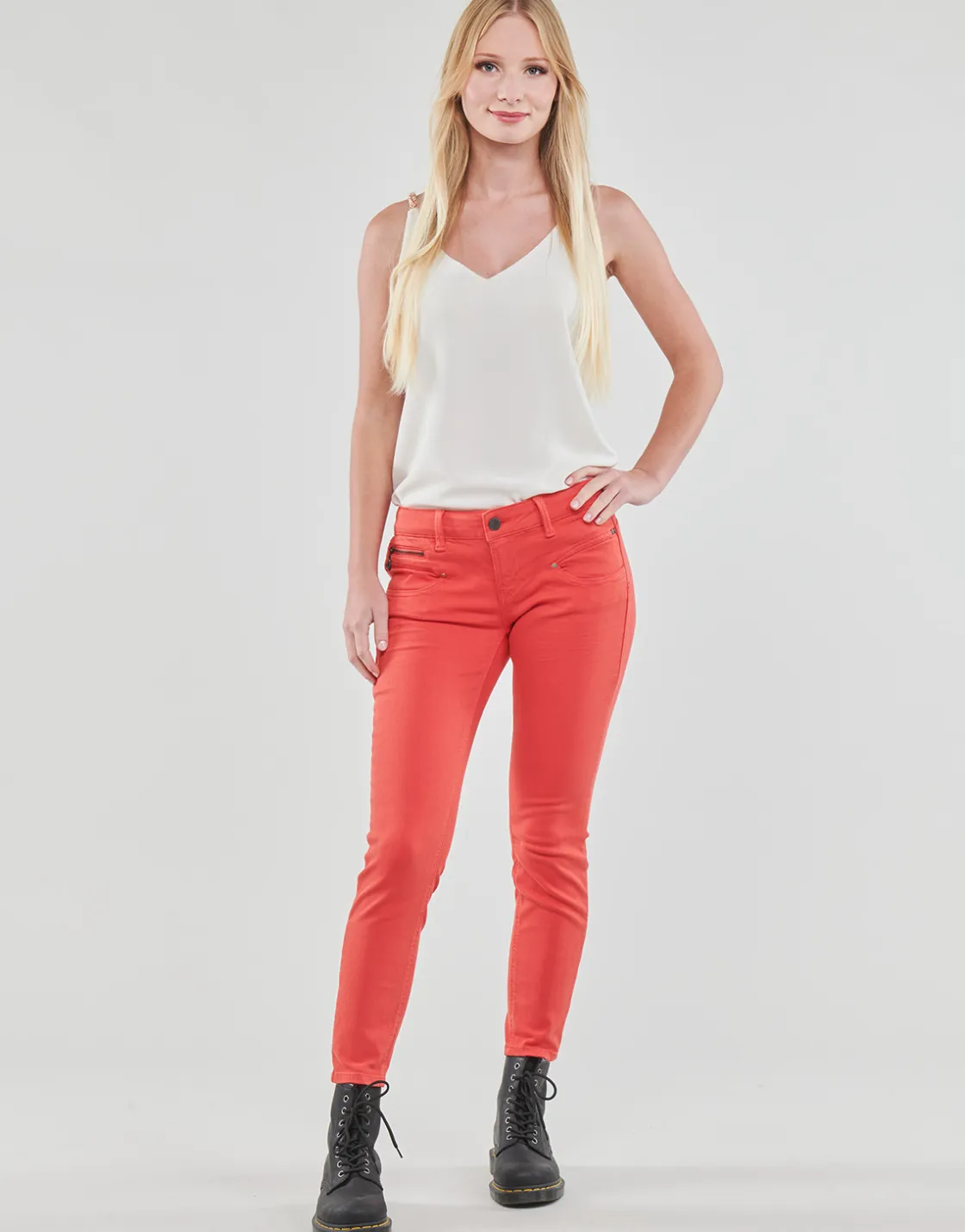 Freeman T.Porter - ALEXA CROPPED NEW MAGIC COLOR< Pantalons