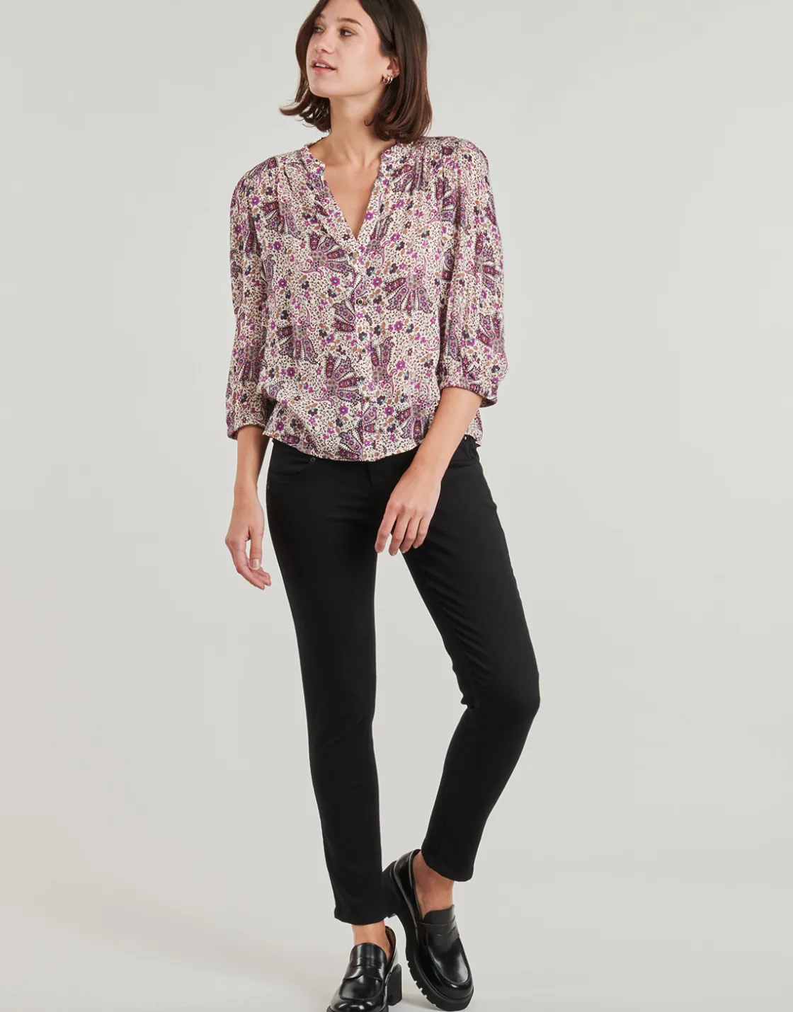 Freeman T.Porter - ALEXA HIGH WAIST CROPPED S-SDM< Jeans