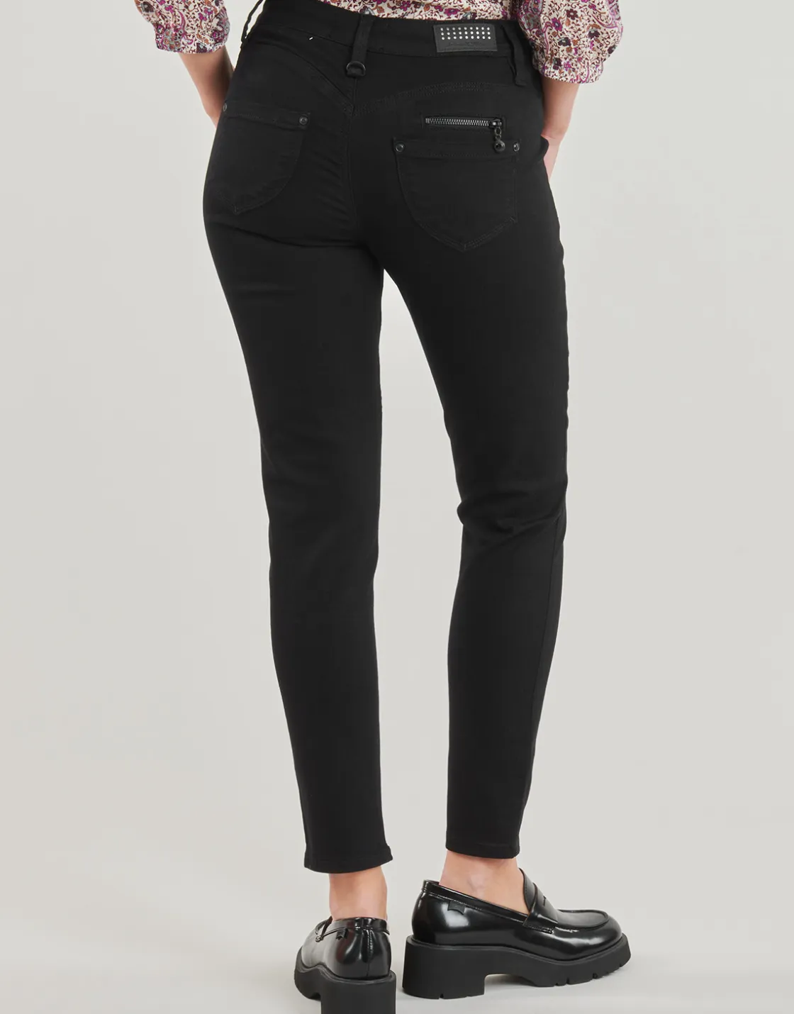 Freeman T.Porter - ALEXA HIGH WAIST CROPPED S-SDM< Jeans