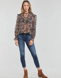 Freeman T.Porter Jeans^- ALEXA HIGH WAIST CROPPED SDM