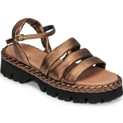 Fru.it - 7445-100-BRONZO< Sandales Et Nu-pieds