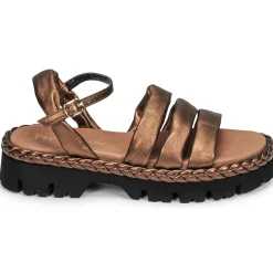 Fru.it - 7445-100-BRONZO< Sandales Et Nu-pieds