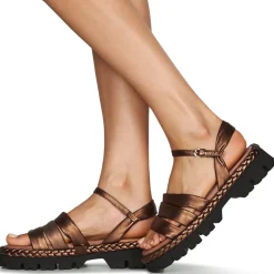 Fru.it - 7445-100-BRONZO< Sandales Et Nu-pieds