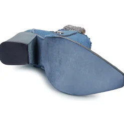 Fru.it - 8575-944-CUOIO-GREZZO-JEANS-LAVATO< Bottines / Boots