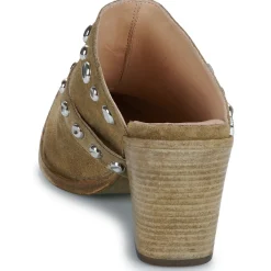 Fru.it Mules / Sabots^- 8586-944-CUOIO-GREZZO-VELOUR-PLANET