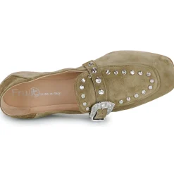 Fru.it Mocassins & Chaussures Bateau^- 8679-586-CUOIO-NATURALE-VELOUR-PLANET