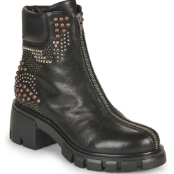 Fru.it Bottines / Boots^- 8340-953-GLOVE-NERO-BROCHIE-MULTICOLOR