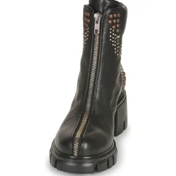 Fru.it Bottines / Boots^- 8340-953-GLOVE-NERO-BROCHIE-MULTICOLOR