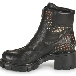 Fru.it Bottines / Boots^- 8340-953-GLOVE-NERO-BROCHIE-MULTICOLOR