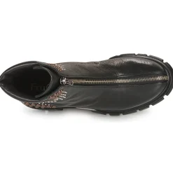 Fru.it Bottines / Boots^- 8340-953-GLOVE-NERO-BROCHIE-MULTICOLOR