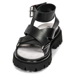 Fru.it Sandales Et Nu-pieds^- 6757-100-NERO