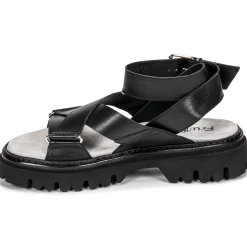 Fru.it Sandales Et Nu-pieds^- 6757-100-NERO