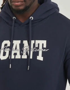Gant - ARCH SCRIPT HOODIE< Sweats & Polaires