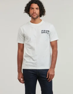 Gant - ARCH SCRIPT SS T-SHIRT< T-shirts & Polos