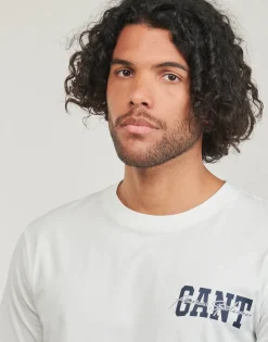 Gant - ARCH SCRIPT SS T-SHIRT< T-shirts & Polos