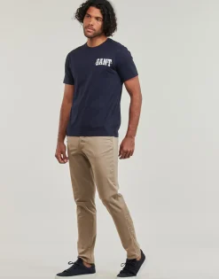 Gant T-shirts & Polos^- ARCH SCRIPT SS T-SHIRT