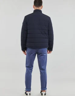 Gant - CHANNEL QUILTED JACKET Marine Best