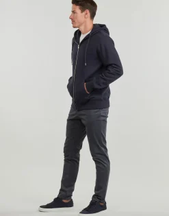 Gant Sweats & Polaires^- EMBOSSED FULL-ZIP HOODIE