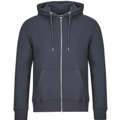 Gant Sweats & Polaires^- EMBOSSED FULL-ZIP HOODIE
