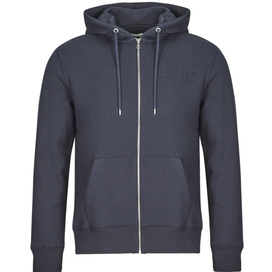 Gant Sweats & Polaires^- EMBOSSED FULL-ZIP HOODIE