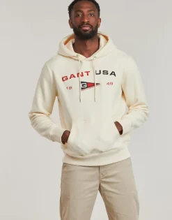 Gant Sweats & Polaires^- GRAPHIC SWEAT HOODIE