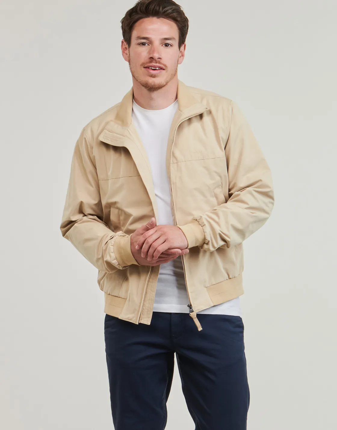 Gant - LIGHT HAMPSHIRE JACKET Beige Hot