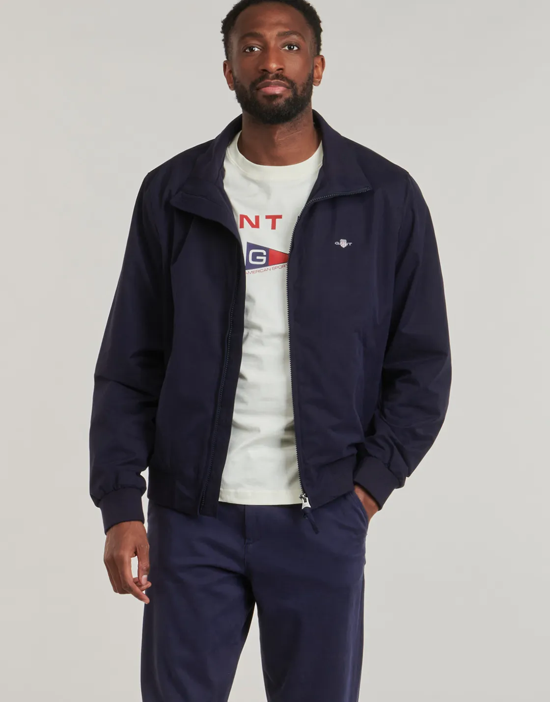 Gant Vestes^- LIGHTWEIGHT HAMPSHIRE JACKET