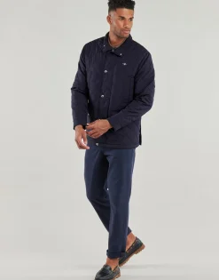 Gant Vestes^- QUILTED WINDCHEATER MID JACKET