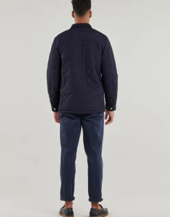 Gant Vestes^- QUILTED WINDCHEATER MID JACKET