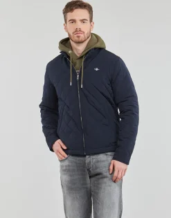 Gant - QUILTED WINDCHEATER Marine Discount