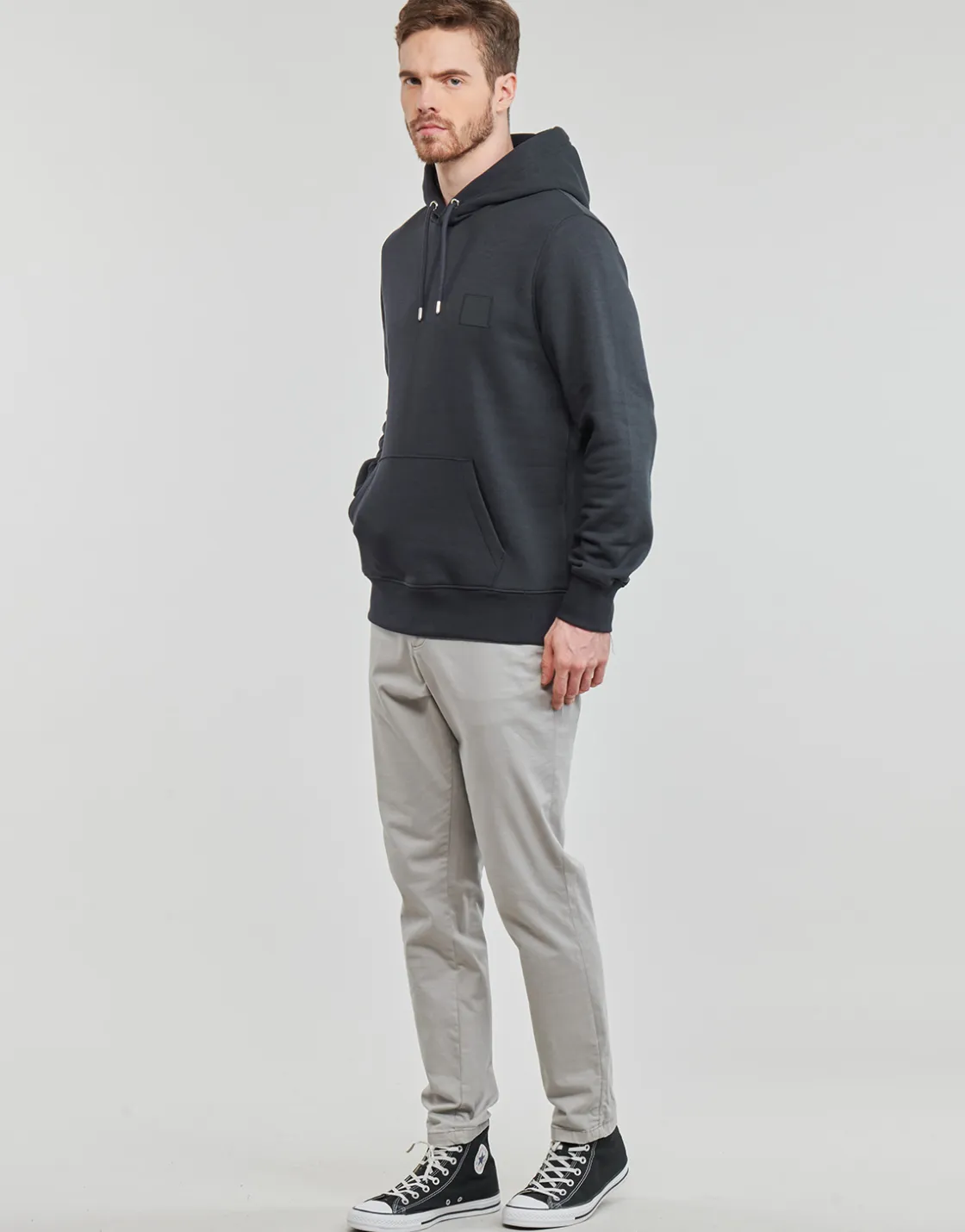 Gant - REG BADGE SWEAT HOODIE Marine New