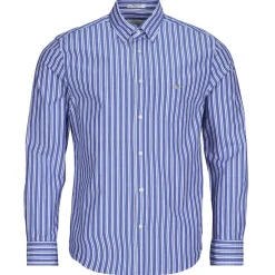 Gant Chemises^- REG CLASSIC POPLIN STRIPE SHIRT
