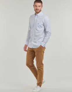Gant Chemises^- REG POPLIN STRIPE SHIRT