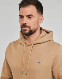 Gant - REG SHIELD HOODIE< Sweats & Polaires