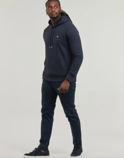 Gant - REG SHIELD HOODIE Marine Clearance