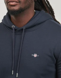 Gant - REG SHIELD HOODIE Marine Clearance