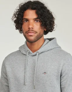 Gant - REG SHIELD HOODIE< Sweats & Polaires