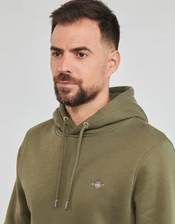 Gant - REG SHIELD HOODIE< Sweats & Polaires