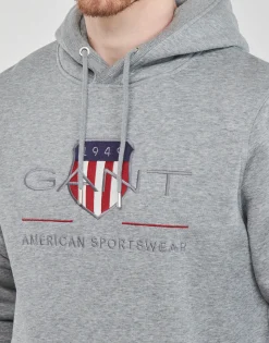 Gant Sweats & Polaires^- REG SHIELD HOODIE