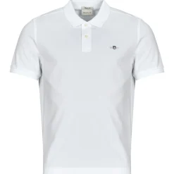 Gant - REG SHIELD SS PIQUE POLO Blanc
